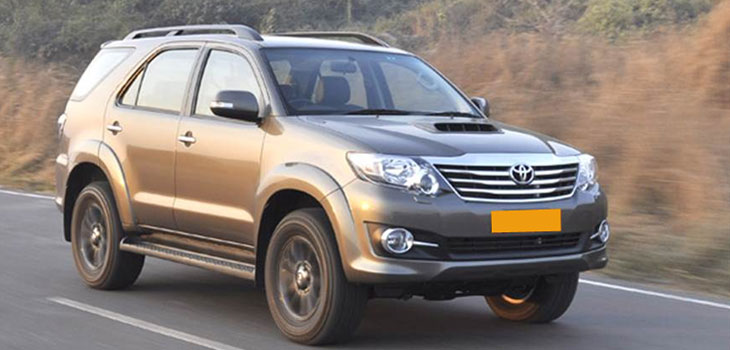 Fortuner Self Drive Car in Amristar